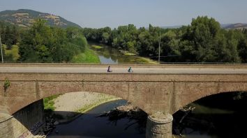 Titolo: Radfahren entlang des Tibers