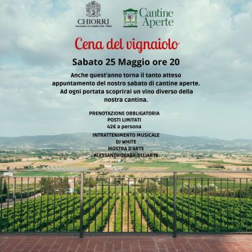 Titolo: Cena del Vignaiolo - CANTINE APERTE 