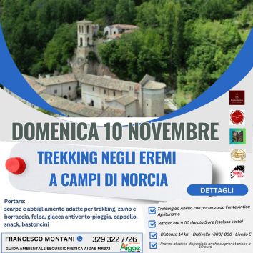 Titolo: Trekking negli Eremi