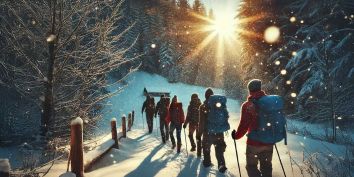 Titolo: Capodanno tra i monti Sibillini: un'escursione a Norcia