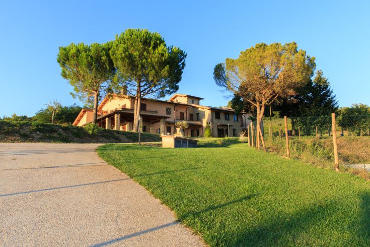 Der Agriturismo Bonavita liegt in einem grünen Bereich und ist perfekt für entspannende Momente und Naturwanderungen.