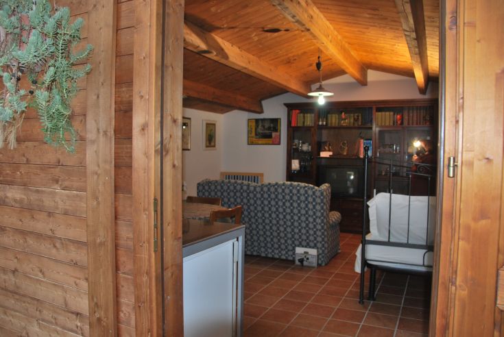 Intérieur agréable du Palazzo Percorso Verde, un espace paisible loin de l'agitation de la ville.