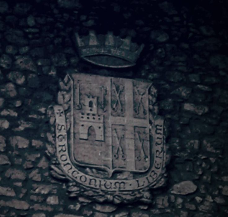 Traditional coat of arms of Stroncone, symbolizing local cultural heritage.