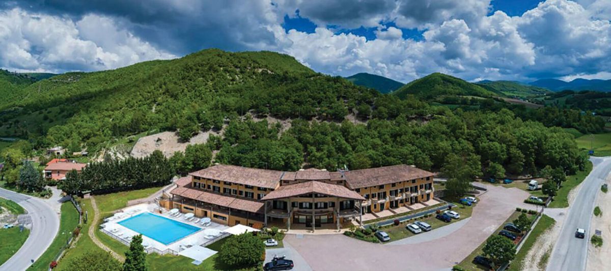Casa di campagna circondata da natura e spazi verdi, nei pressi di Cascia.