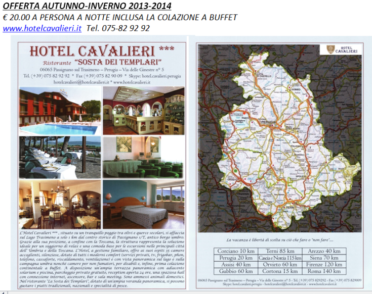 L'Hôtel Cavalieri propose une hospitalité chaleureuse dans un environnement naturel pour des vacances paisibles.