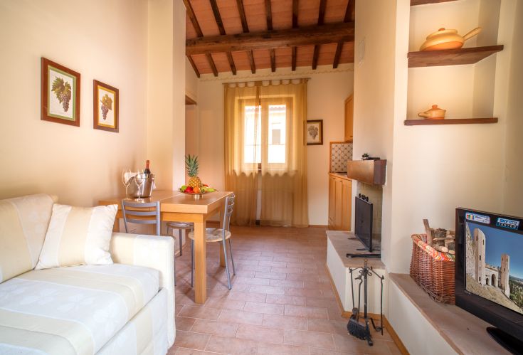 Cuisine moderne et fonctionnelle, parfaite pour préparer des repas en famille. Espace lumineux et bien organisé.