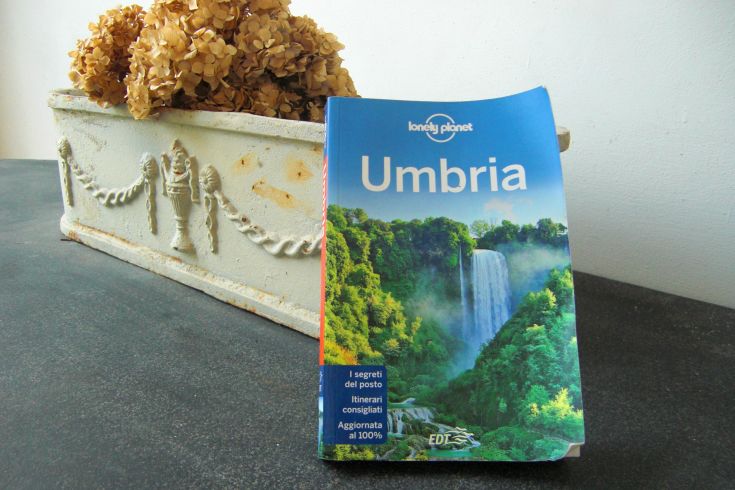 Guida dedicata all'Umbria, con panorami tipici e suggerimenti per itinerari nella regione.