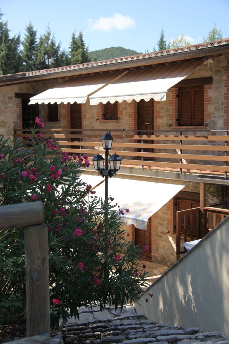 Panorama dell'albergo 