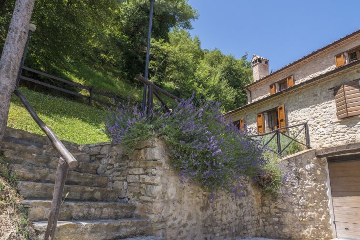 Agriturismo immerso nella natura, situato al confine tra Umbria e Toscana, ideale per momenti di relax.