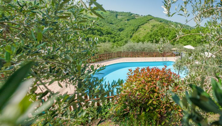 Struttura situata nel verde con piscina, ideale per momenti di relax e attività all'aperto. Scopri le bellezze dell'Umbria!