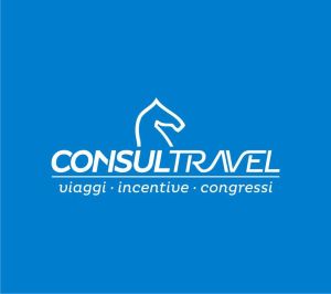 Logo di CONSULTRAVEL, attiva di organizzazione viaggi e congressi in Umbria.
