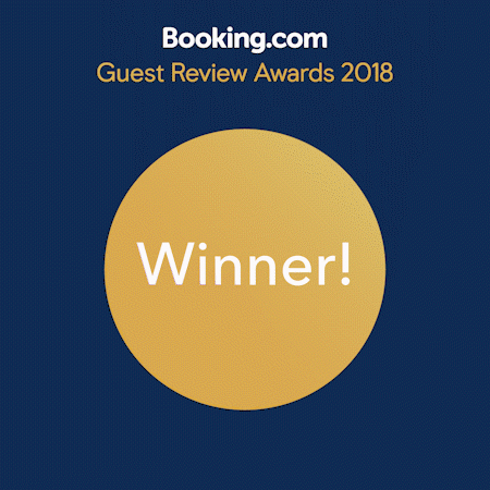 Riconoscimento ai Guest Review Awards 2018 di Booking.com.