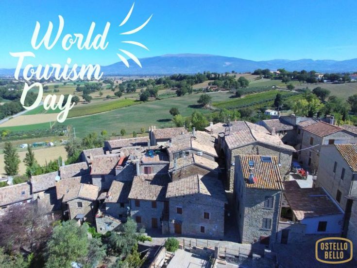 A medieval village with enchanting views, serving as a great starting point to explore Umbria.