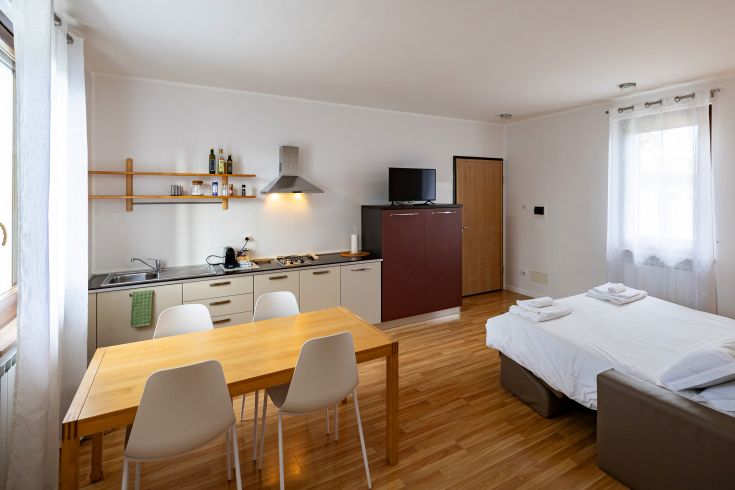 the sofa bed for apartments accommodating 4 guests