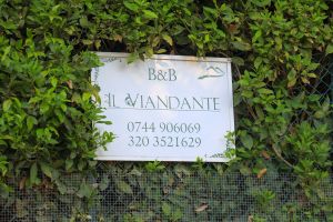 B&B Il Viandante, circondato dalla natura, offre un ambiente tranquillo e ospitale per il relax degli ospiti.