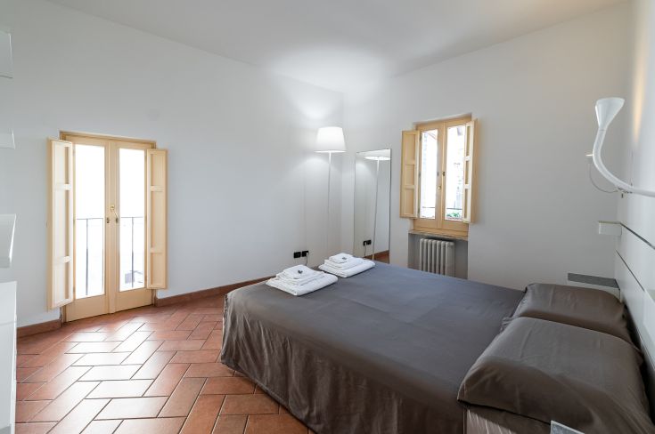 Gemütliche Wohnung in einem historischen Gebäude in der Nähe einer berühmten Basilika.