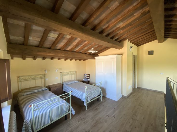 Camera doppia al piano superiore