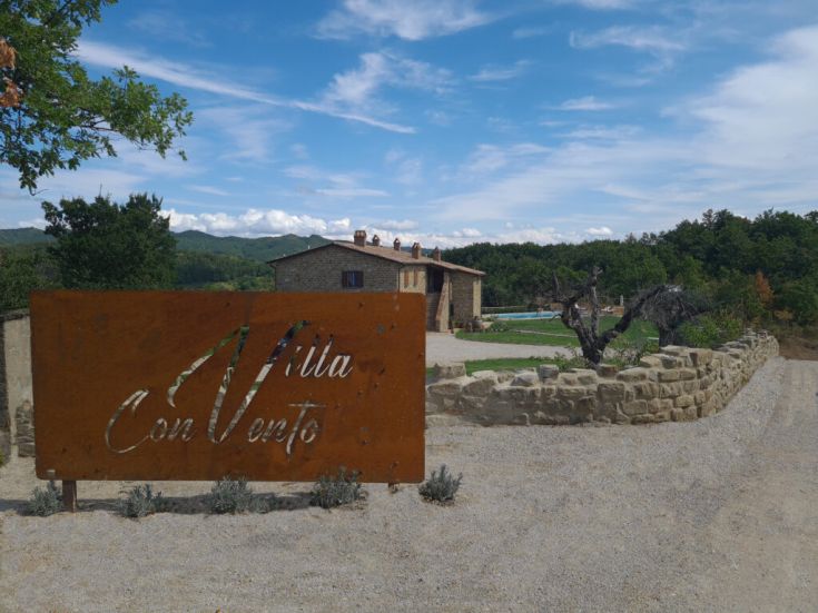 Villa Con Vento in Umbrien: ein gemütlicher Ort in der Natur, perfekt für entspannende Momente.