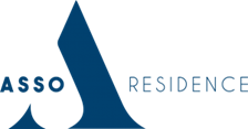 Logo di Asso Residence, un luogo semplice e confortevole per soggiorni in Umbria.