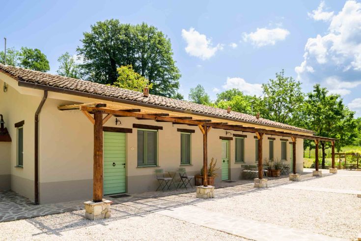 Farmhouse located in the green Umbrian countryside, perfect for moments of relaxation and tranquility.