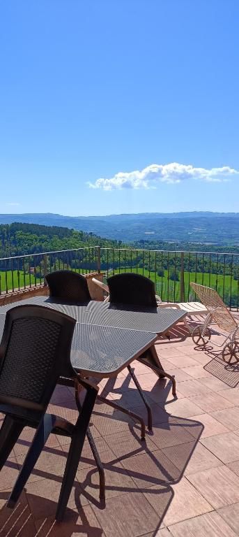 Spacious panoramic terrace