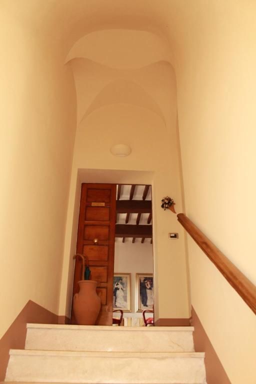 Main entrance with stairs