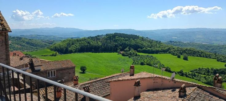 Spacious panoramic terrace