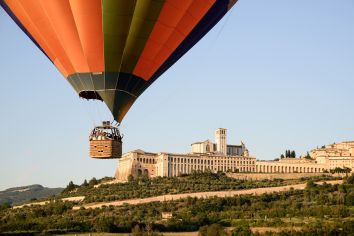 Titolo: Fahrt im Heißluftballon