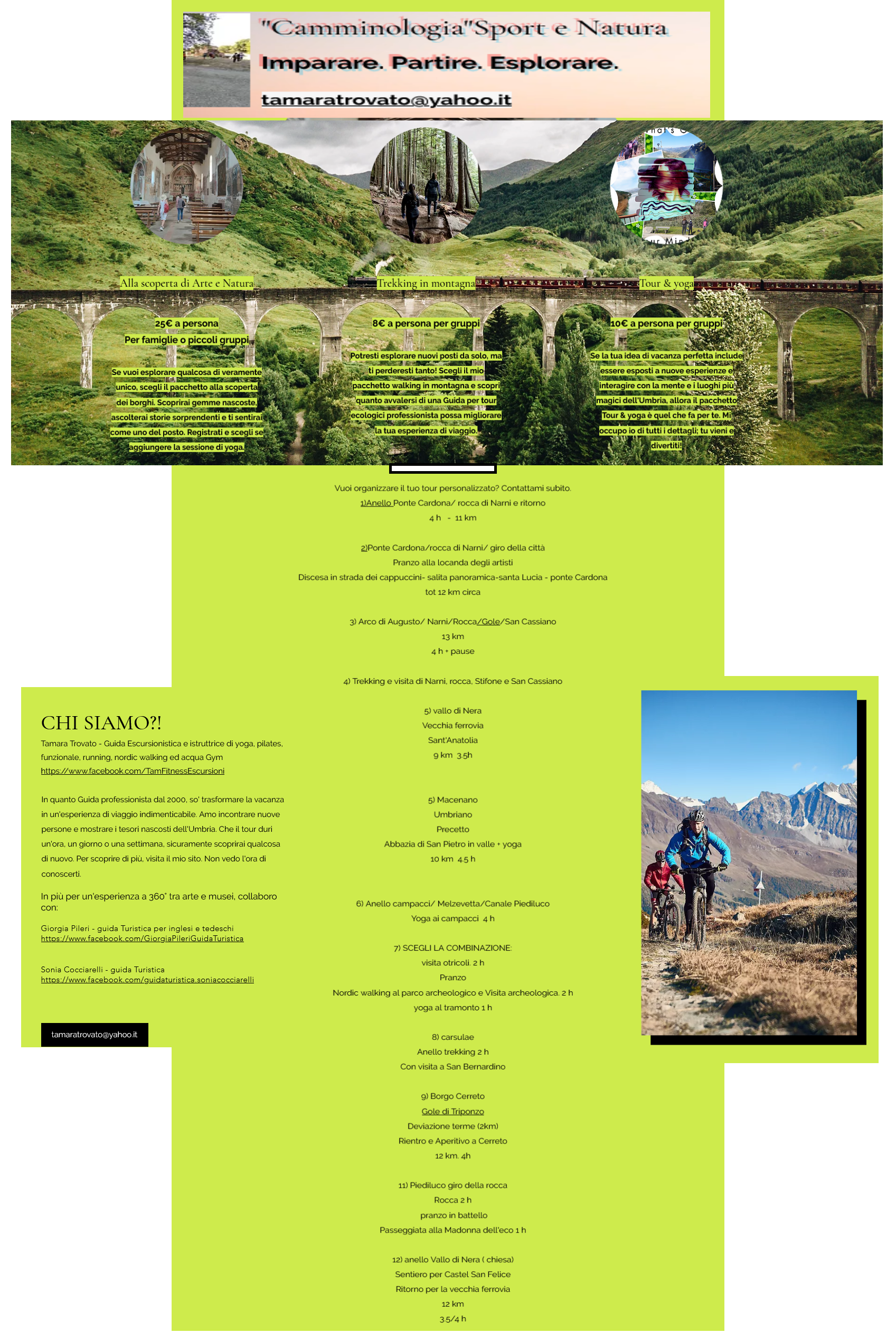 Titolo: Tailor-made trekking routes for Families or Experienced Hikers 