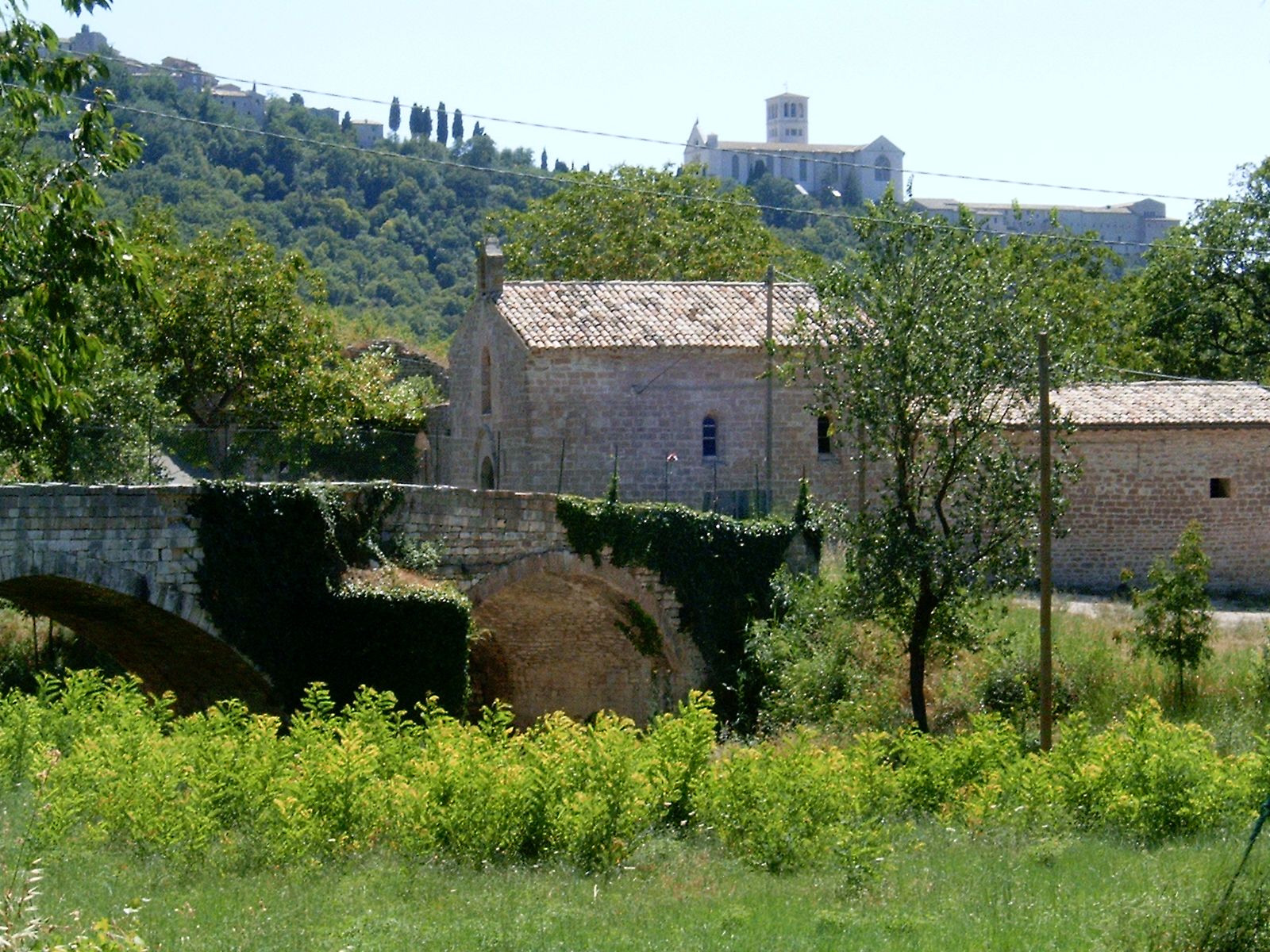 Following in the footsteps of St Francis