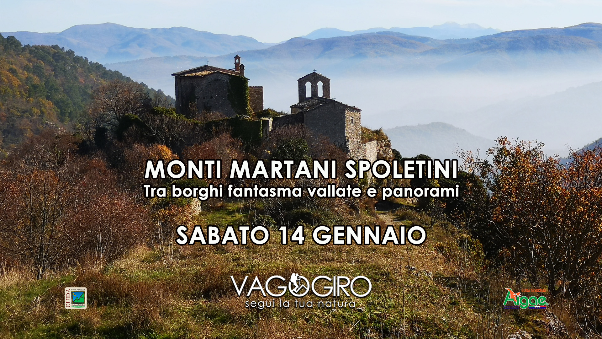 Titolo: Trekking in the Martani Mountains, in the centre of Umbria