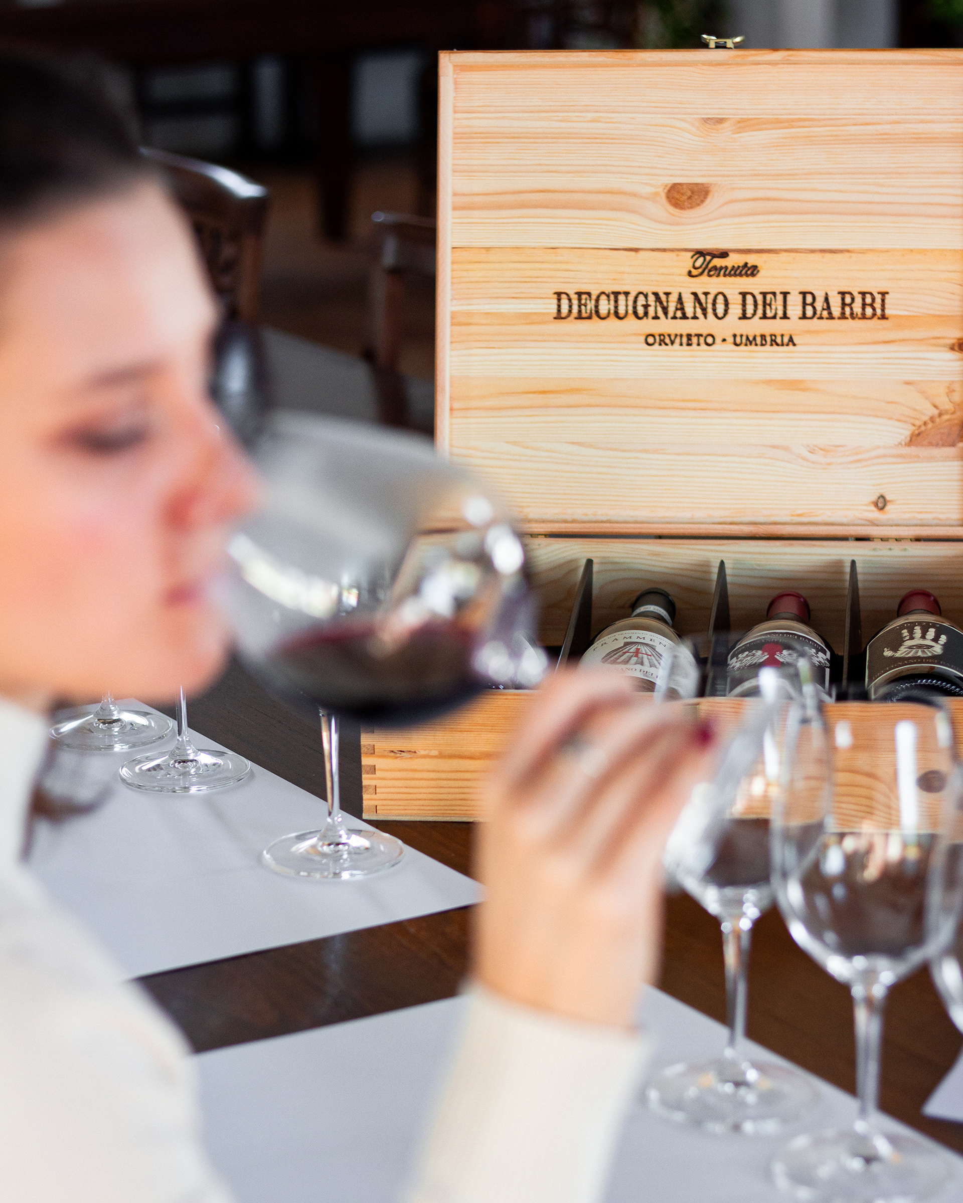 Titolo: Tasting of four wines