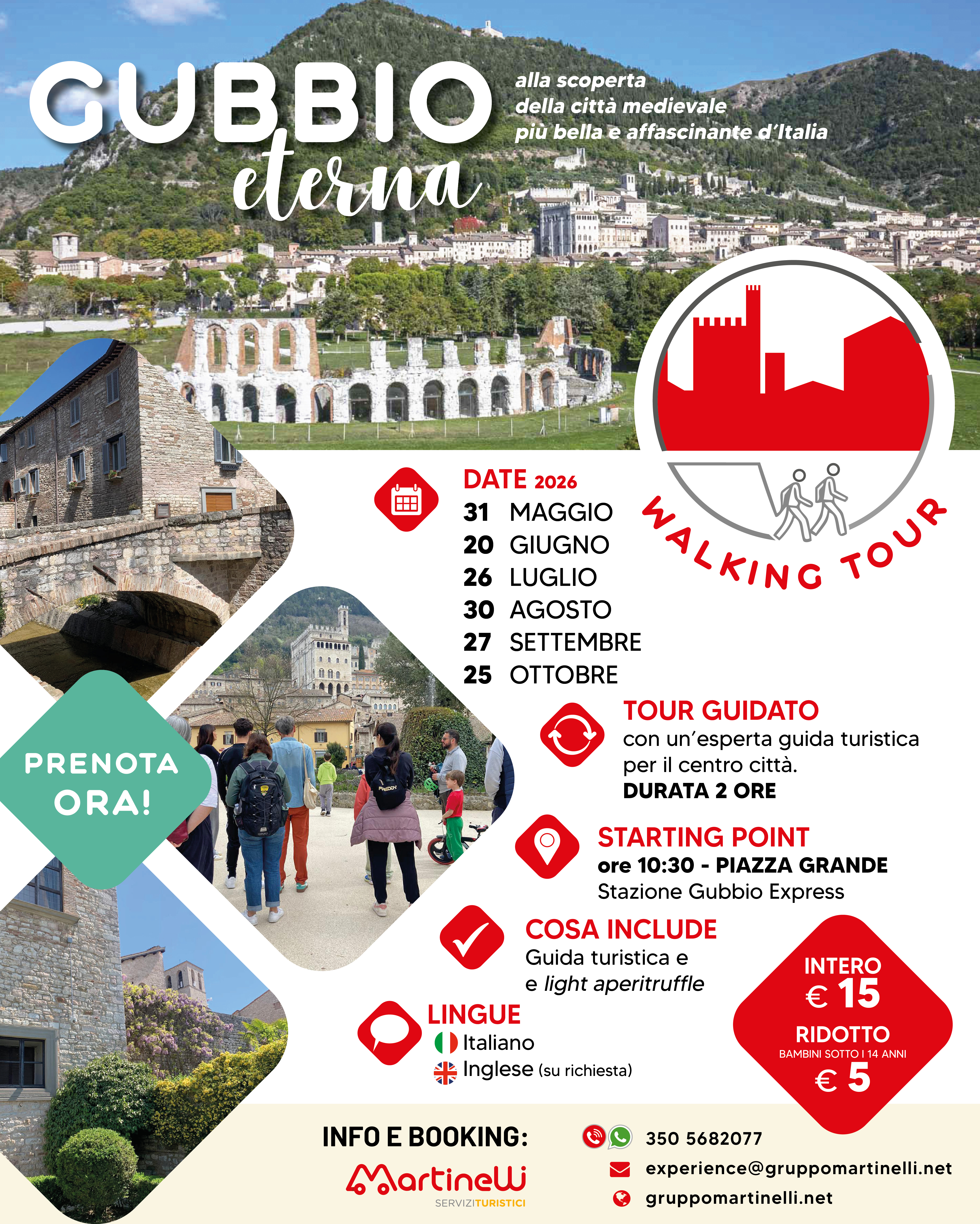 Titolo: Gubbio Eterna Walking Tour